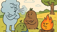 Dowcip: Ogień i dary natury się kłócą