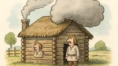 Dowcip: Słowianie, dym i dwa otwory