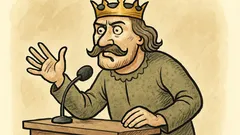 Dowcip: Krzywousty mówił dobrze, usta źle składał